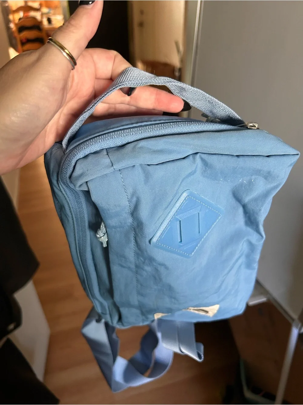 The North Face Light Blue Backpack Daypack for Men